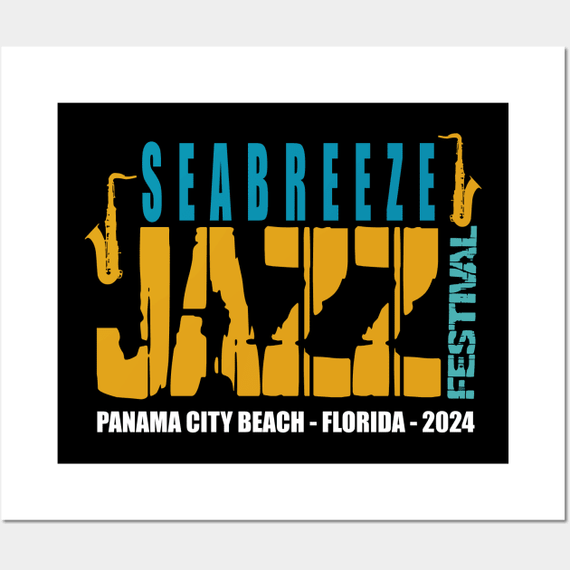 Seabreeze  Jazz Festival 2024 Wall Art by Womens Art Store